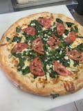 Greek Spinach Gourmet Pizza