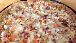 Chicken Bacon Ranch Pizza