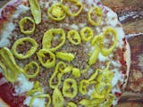 15. Sausage & Hot Peppers Pizza