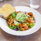 Our Famous Salad with Sauteed Shrimp