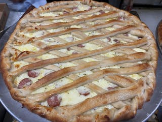 Kielbasa and Hot Honey Specialty Pizza