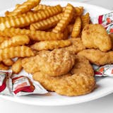 Chicken Nuggets with Fries 10 Pieces