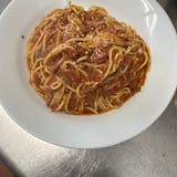 Homemade Spaghetti with Meat Sauce