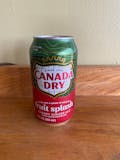 Canada Dry fruit splash cherry