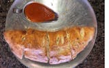 Buffalo Chicken Cheesesteak Stromboli
