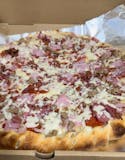 Meat lovers pizza