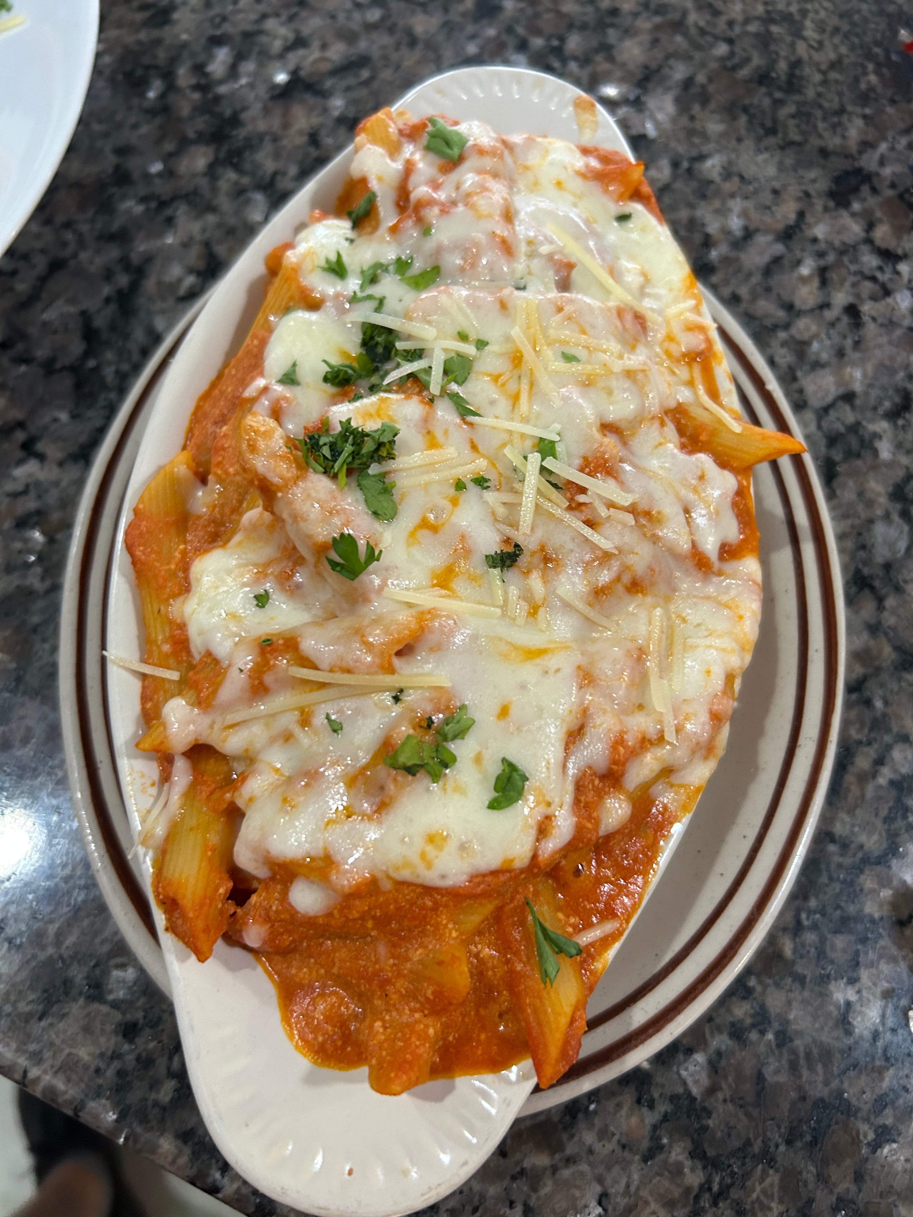 Baked dinner special
