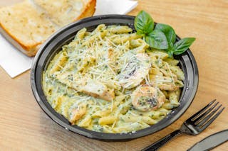 Grilled Chicken Pesto Pasta