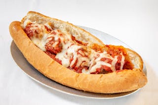 Meatball Parmigiana Sub