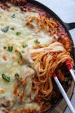Spaghetti with Melted Cheese