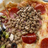 Jumbo Meatlovers Pizza Slice