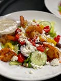 Greek Salad With Shrimp