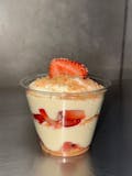 Strawberry cheesecake cups