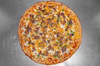 Philly Cheesesteak Pizza