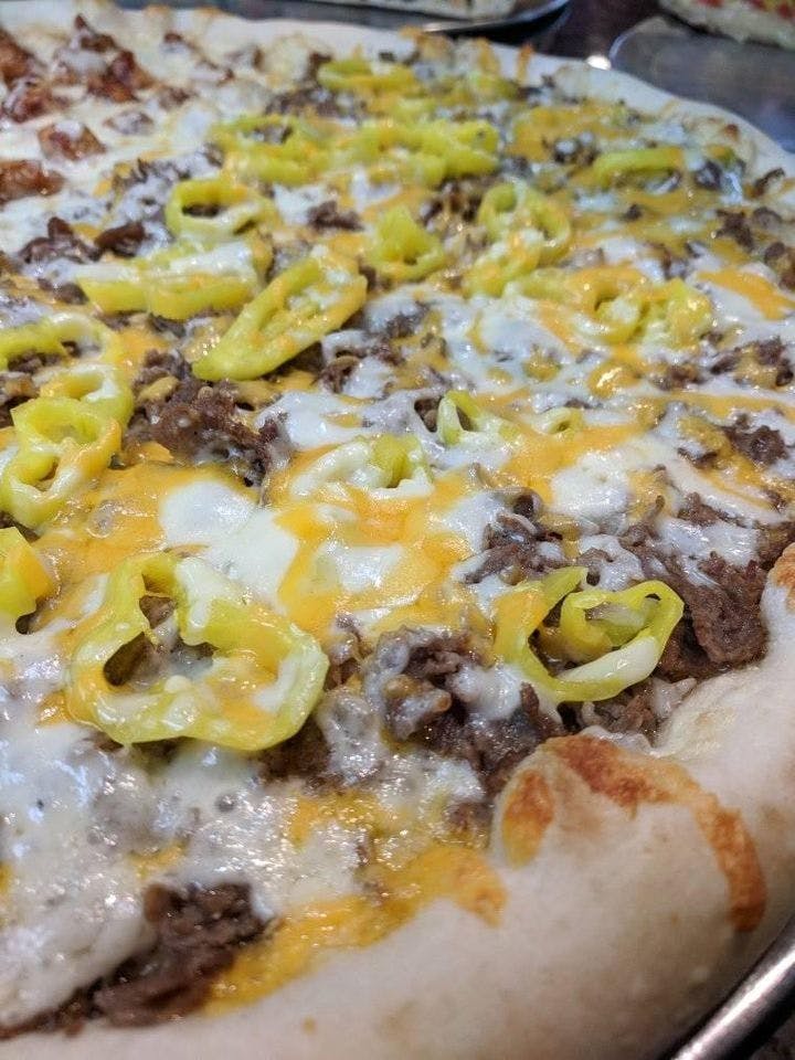 Philly Steak Pizza