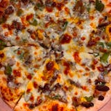 Philly Style Cheese Steak Pizza