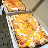 Brooklyn Sicilian Pizza (upside down)