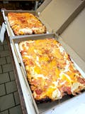 Brooklyn Sicilian Pizza (upside down)