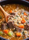 Beef Barley w/Veg Soup