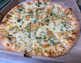 Garlic & Broccoli Pizza