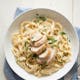 Fetuccini Alfredo with Grilled Chicken