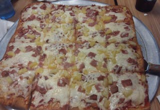 Hawaiian Sicilian Pizza