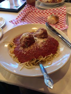 Side of Spaghetti with Meatball