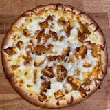 Buffalo Chicken Mac & Cheese Pizza
