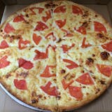 4 Cheese with Tomato Pizza