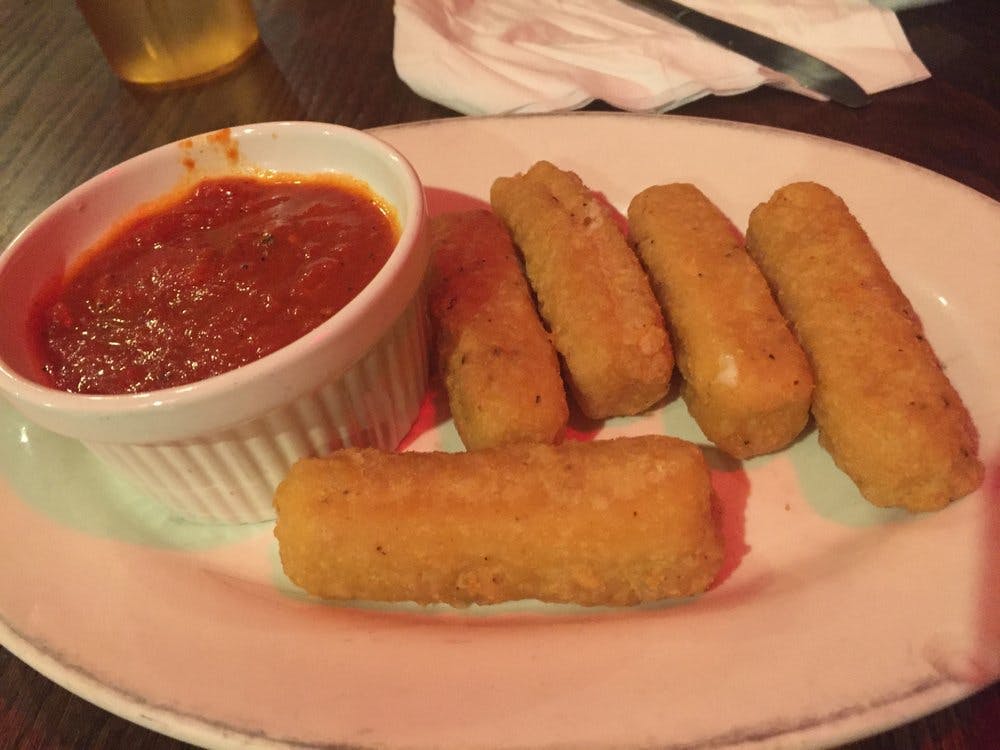 Fried Mozzarella Cheese