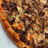 Loaded Steak Pizza