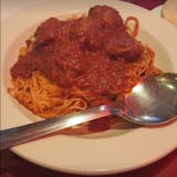 Traditional Spaghetti with Meatball