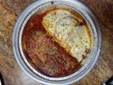 Veal Parmesan with Spaghetti