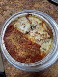 Eggplant Parmesan with Spaghetti