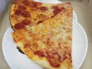 Double Topping Pizza Slice