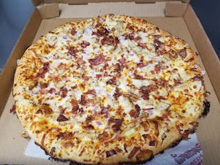 Chicken Bacon Ranch Pizza