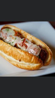 Meatball Parmigiana Sub