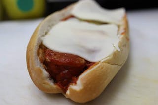 Eggplant Parmigiana Sandwich