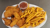 Chicken Fingers with French Frie