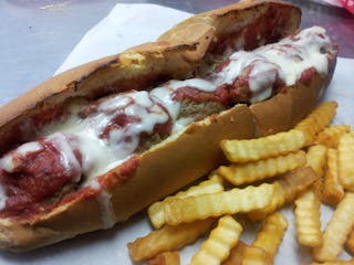 Meatball Parmesan Hero