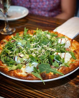Prosciutto Arugula Burrata Pizza