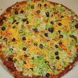 #8. Mexican Taco Pizza - Pick Up Only