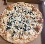 Alfredo with Chicken, Spinach & Ricotta Pizza