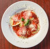 Ravioli with Marinara Sauce