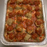 Pasta with Italian Style Meatballs Catering