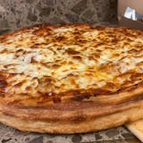 Deep Dish Plain Cheese Pizza