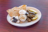 Hummus & Grape Leaves