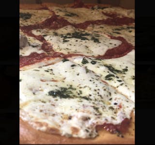 Fresh Mozzarella Focaccia Sicilian Pizza