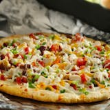 Grilled Chicken Bacon Ranch Pizza