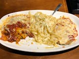 Eggplant Parm with Fettuccine